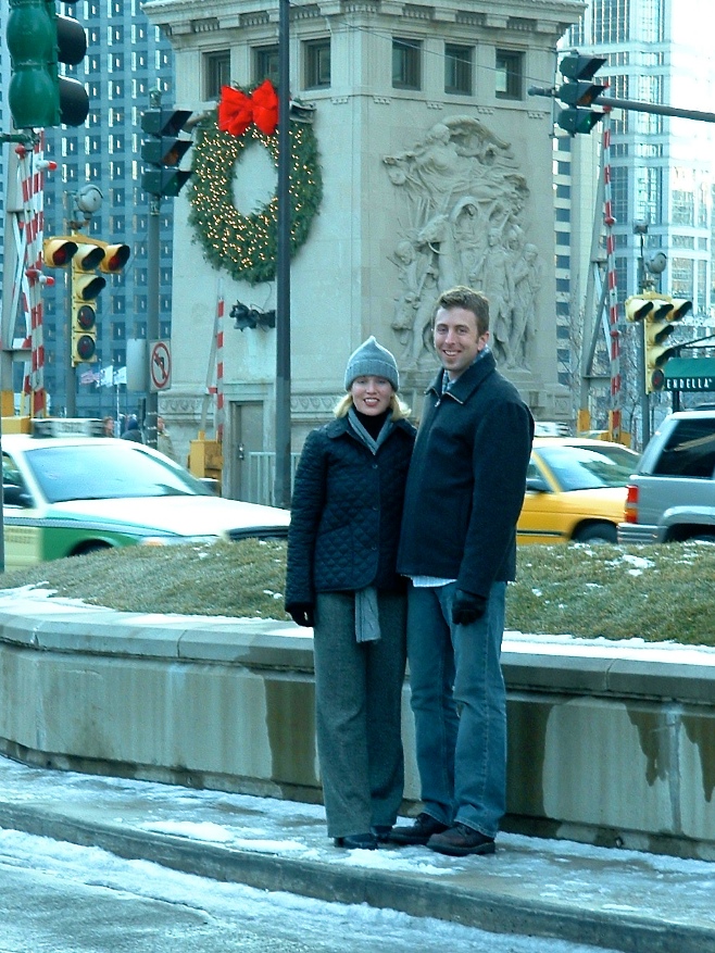 Pat and Ali in Chicago